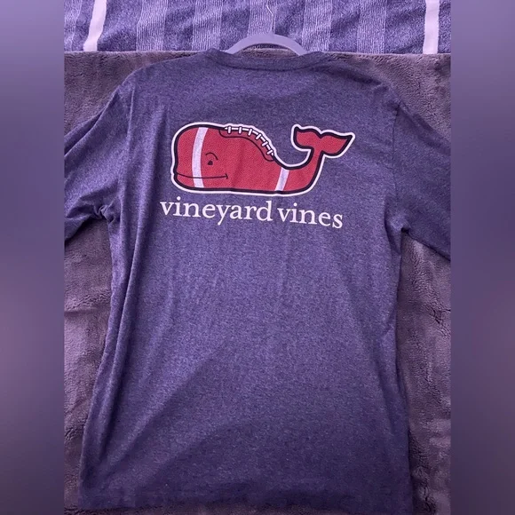 Vineyard Vines, Long-Sleeve Football Tee - Picture 2 of 3